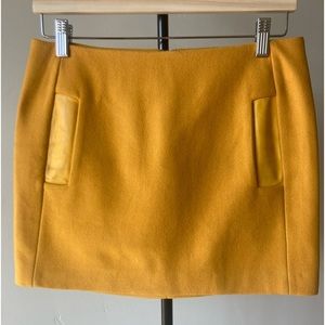 MAJE - Fabulous Mini in Edgy Honey Mustard with Functional Pockets
